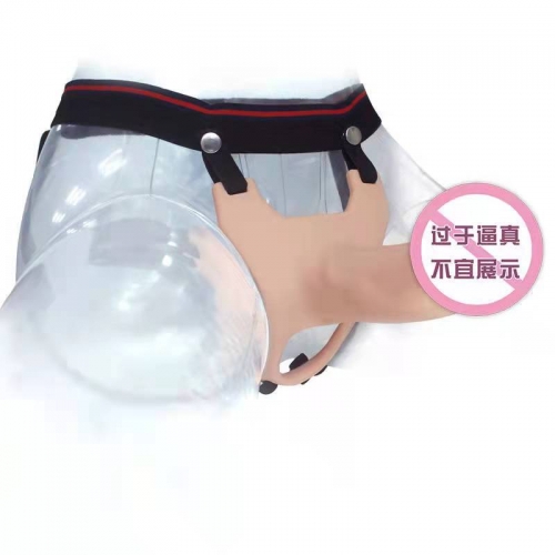 穿戴器具-阿芙拉-王者榮耀 空心陰莖套 男用穿戴陽(yáng)具（分大小號(hào)） 阿芙拉